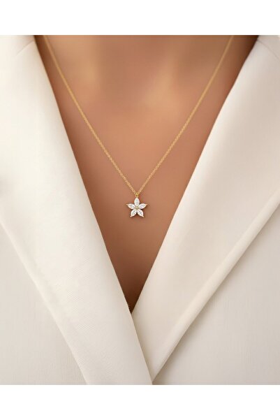 İNDİGO TAKI Yasemin Tohum 14 Ayar Altın Kolye