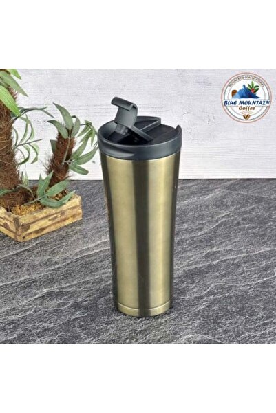 Blue Mountain Coffee ترمس نحاسي اللون للسوائل الساخنة