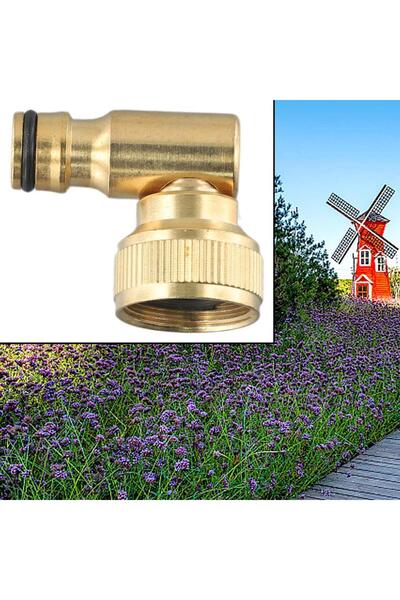 Choice Hose Reel Swivel Elbow Quick Connector For Hoselock Plug 3/4in BSP Female Outdoor Garden hose fau...