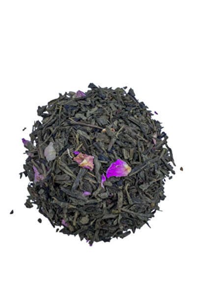 Blue mountain شاي أخضر (كرز وورد) 100 غرام - 1+1 مجاناً (شامل ضريبة القيمة ال...