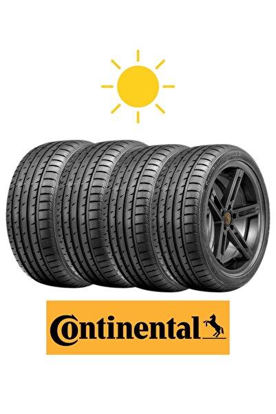 Continental (4'LÜ TAKIM) 245/45R18 96Y SPORT CONTACT 3 E SSR * Oto YazLastiği...