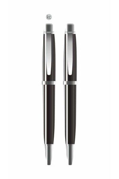 kahramancorner Stainless Steel Pen - Black / Silver