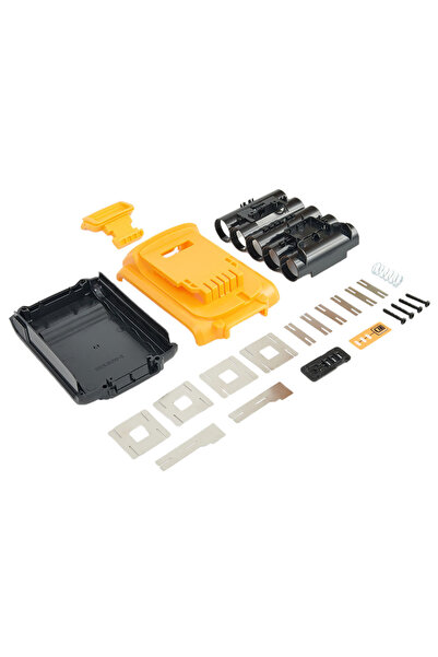 Choice بطارية ليثيوم أيون حافظة بلاستيكية بديلة لـ DeWalts 20V DCB201 DCB203 ...