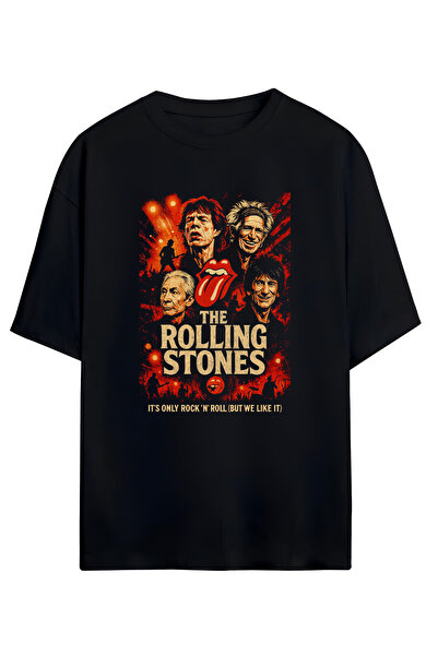 MAGORS „TRĂIEȘTE-ȚI SPIRITUL ROCK'N ROLL-ULUI CU TRICOUL ROLLING STONES!” TRI...
