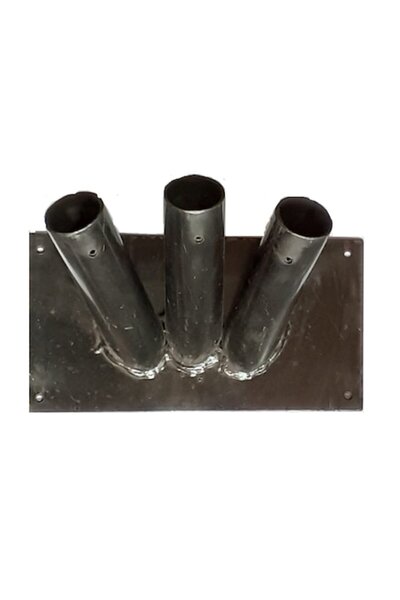 METALDESIGN Support for three flags, 250x130mm, SST005