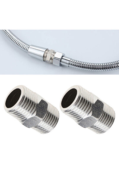 Choice 2 Pcs Shower Hose Extension Pipe Universal Hose Extender Bathroom Accessories For DIY Showers Bat...