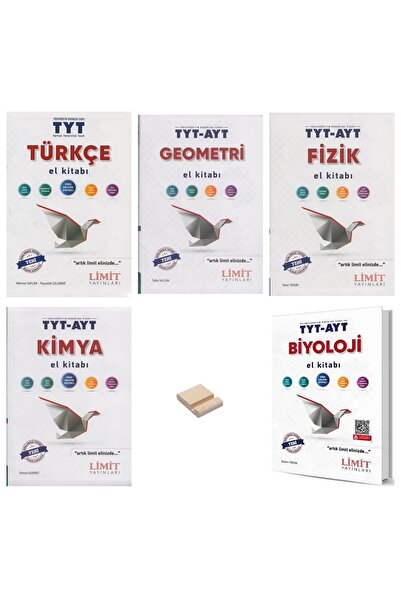 Limit Yayınları Limit TYT AYT Türkçe Geometri Fizik Kimya ve Biyoloji El Kita...