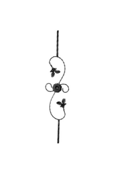 METALDESIGN Panou decorativ din fier forjat 800x170mm, PN 014, realizat din o...