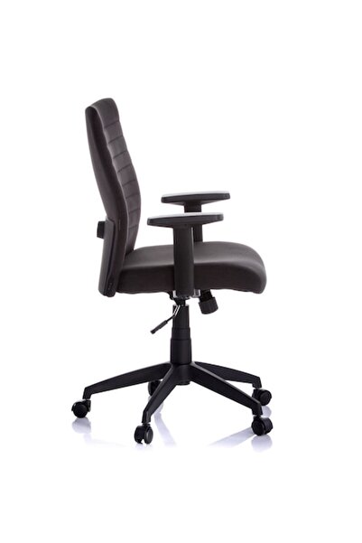 QMOBILI Scaun de birou ergonomic Limbo Plus, albastru, material textil, suport lombar reglabil, cotiere 1D, PP