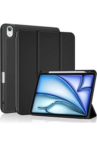 PROCASE iPad Air 11" Case (M3/M2) for iPad Air 5/4 10.9" with Pencil Holder - Black