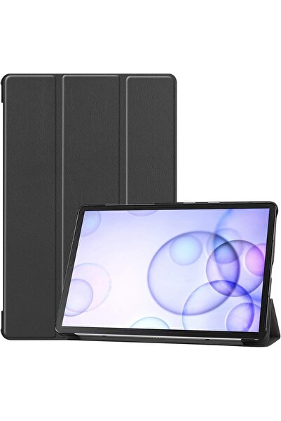 Kepuch Ultra Slim PU Leather Hard Case for Samsung Galaxy Tab S6 10.5 (SM-T860/SM-T865) - Black