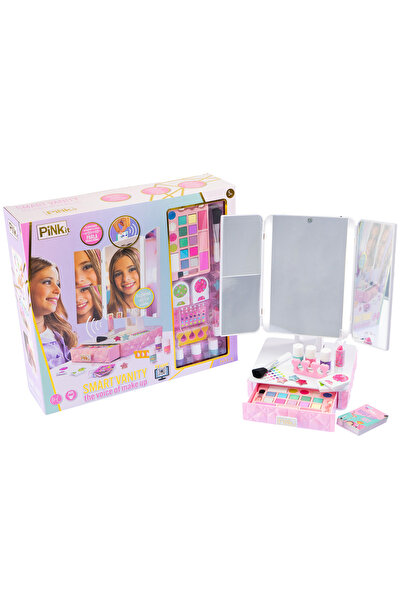 NİCE Interactive makeup studio with talking mirror - Pink it Smart Vanity
