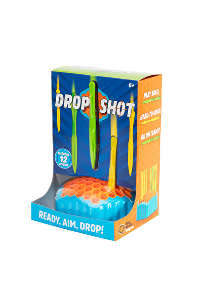 Fat Brain Toys Drop Shot – Skill game with throwing discs (2 players)