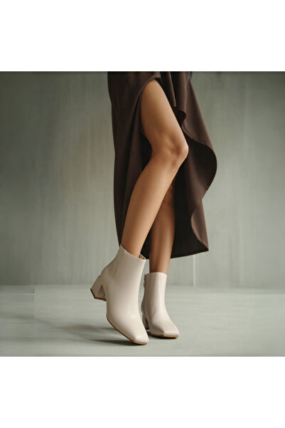 OEM Fur-lined winter ankle boots for women, with thick heels, X21-726