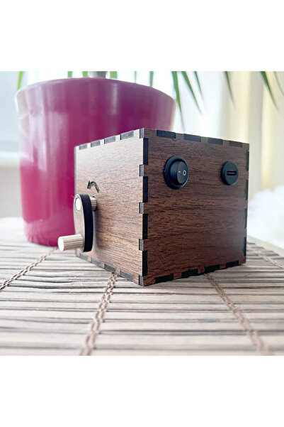 EJOYA Bi kutu hatıra Kişiye Özel Fotoğraflı Fotobox Işıklı Döner Albüm 116198