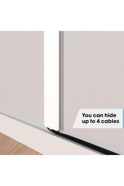 Generic Vogel's TVA 6000 Cable Cover, White - up to 4 Cables, 80 cm, 1.4 cm Wall Clearance