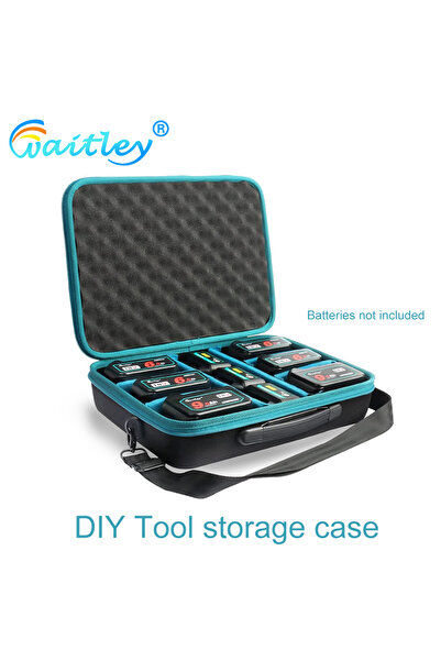 Choice Waitley Portable Tool Battery Storage Case Waterproof accessories box For Makita ect batteries st...