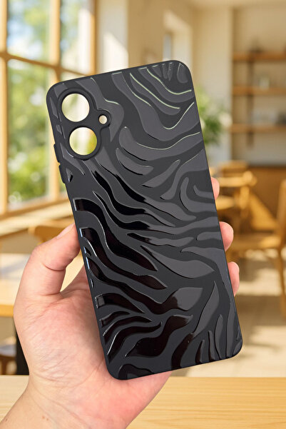 Vip Case Samsung Galaxy A07 Uyumlu Zebra Desenli Silikon Darbe Emici Klasik K...