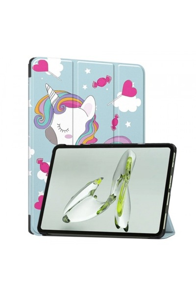 Stef's Cat Husa pentru Oppo Pad Air2 / Pad Neo / Pad Go, FoldPro Unicorn, Mul...
