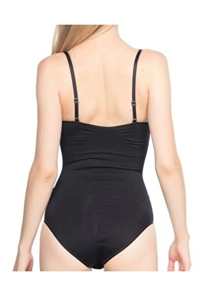 BELLİZZİ Women's Underwear Bodysuit with Bottom Closure Tank Top Corset