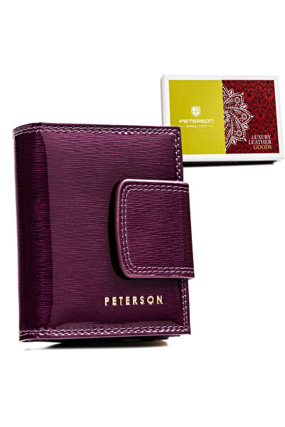 Other Compact women's wallet made of patent leather - Peterson