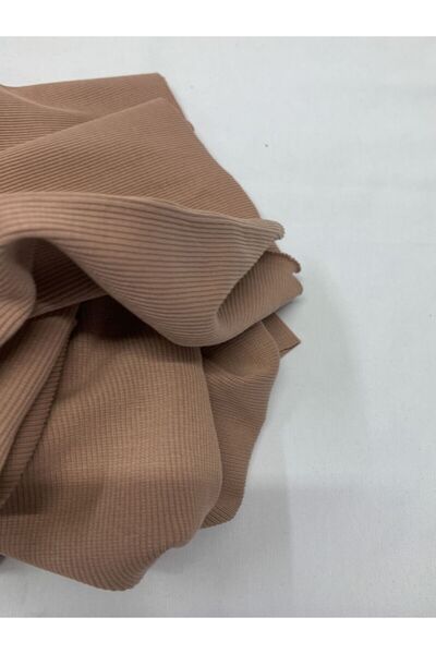 Yiğit Kumaş πλέξη ριμπ (Ριμπάνα κοτλέ ) Ύφασμα, Τεμάχιο 45x110 εκ. Ξηρό τριαντάφυλλο