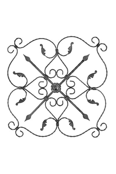 METALDESIGN Rozetă din fier forjat RZ 002, 830 x 830 mm