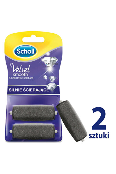 SCHÖLL Set de 2 rezerve de pile electrice Scholl Velvet Smooth Wet & Dry cu c...