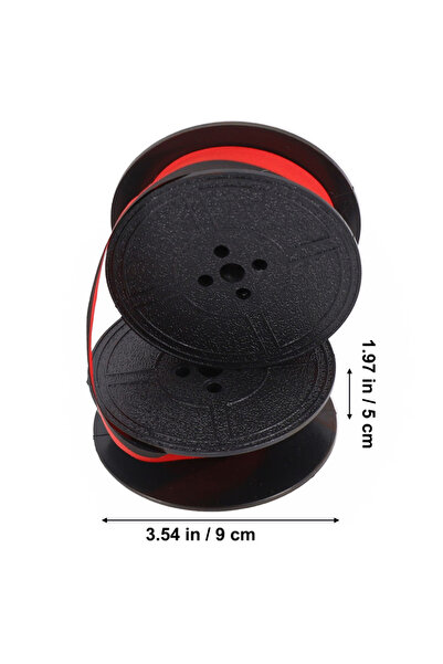 Choice 1 Set Typewriter Ink Ribbon Portable Typewriter Ribbons Calculator Ribbon Wear-resistant Anti-def...