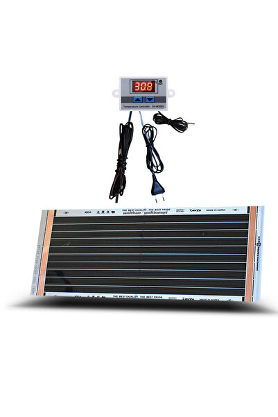 MULTİ SAN MULTİSANAYİ 25x50 cm Karbon Isıtıcı Film Termostatlı ve Keçeli Seçe...