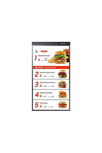 Samsung OM55N 55 de inci 3000 nituri FHD Afișaj digital de exterior 24/7