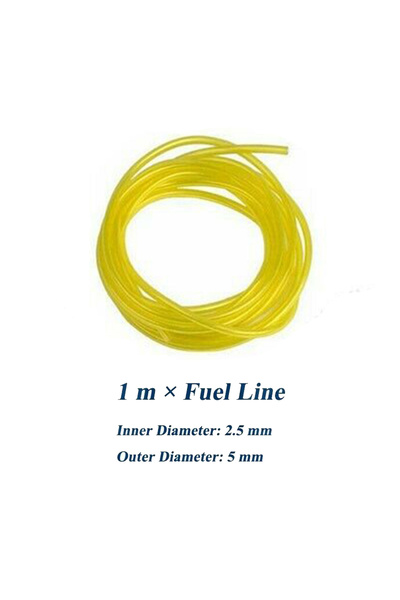 Choice 5pcs Primer Bulb Pump Bulbs 1M Fuel Line For Ryobi For Stihl Talon Trimmer Whipper Snipper Chains...