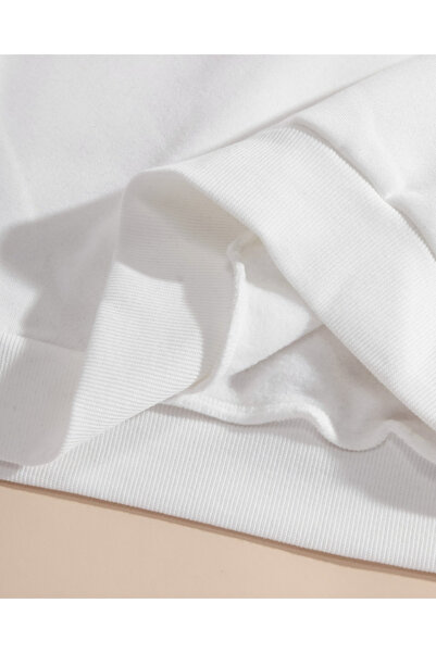 Touz Moda Φούτερ με κουκούλα Rock DGold με τύπωμα Unisex oversized με κουκούλα