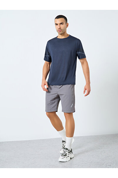 Styli Regular Fit Crew Neck Athleisure T-Shirt