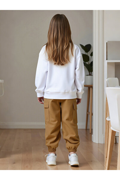 Take Two By Styli Teens Heart Graphic Sweatshirt and Joggers Set