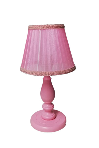 TEKAY AYDINLATMA Pink Wooden Lampshade