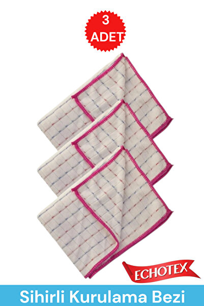 ECHOTEX (3 Pieces) Magic Dish Drying Cloth 40 X 60 cm