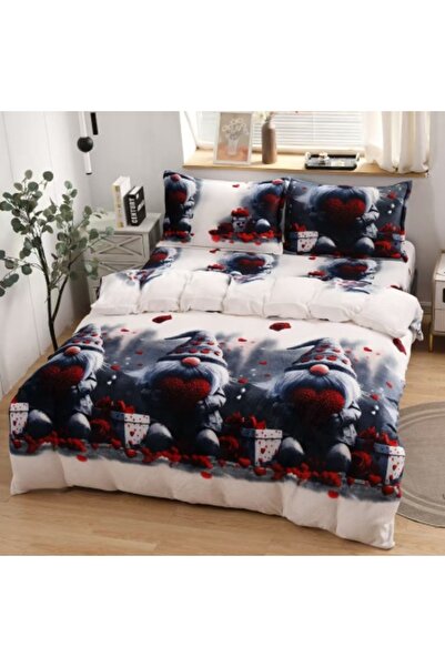 Pucioasa Christmas Fitted Bedding Set 180 x 200 Christmas V 101 (Cocolino)