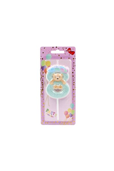 Gift Design Lumânare de ziua de naștere, pentru copii, numărul 8, Giftdesign,...