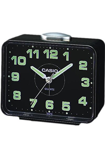 Casio Klasik TQ-218-1DF Siyah Alarmlı Masa Saati