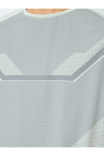 Styli Regular Fit Athleisure T-Shirt with Front Print Detailing