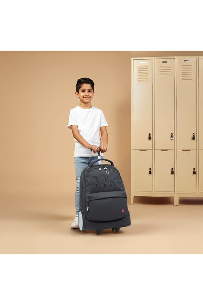 Marvel Spider-Man Trolley Bag for Boys 8-13 Years with Laptop Compartment