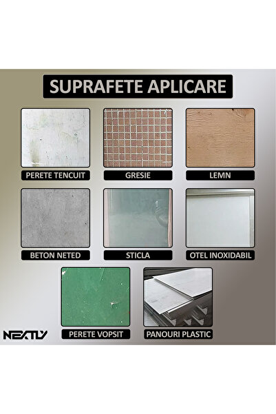 NEXTLY 3D Self-Adhesive Waterproof Wallpaper Set: Modern Brown-Green Design, 21.2 sqm Coverage