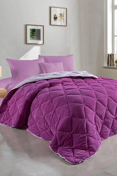 Newsevinç Ev Tekstili Double-Sided Welsoft Quilt Single Size 155X215