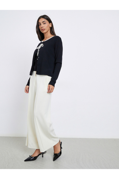 Styli 2-Piece Ribbed Knit Cardigan with Cami