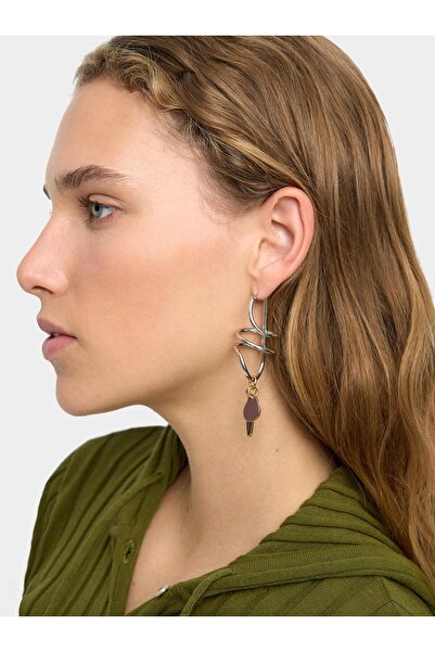 PARFOIS Mineli Sarmal Damla Küpeler