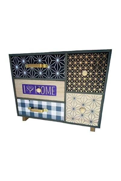 Cadouridiversity Jewelry Box 'Love Home', 5 drawers (F47-02)
