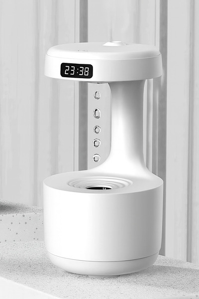 rut&cari Umidificator Anti-Gravity Ultrasunete 800ml cu LED, Funcție Anti-Dry și Lumină Ambient