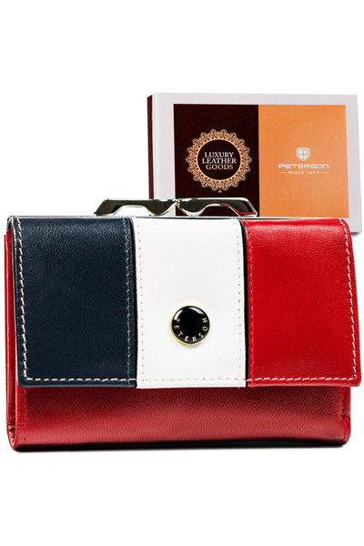 Other Small leather women's wallet with RFID system - Peterson