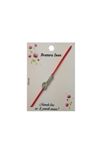 Cadouridiversity Brățară cu nume Daria, oțel inoxidabil